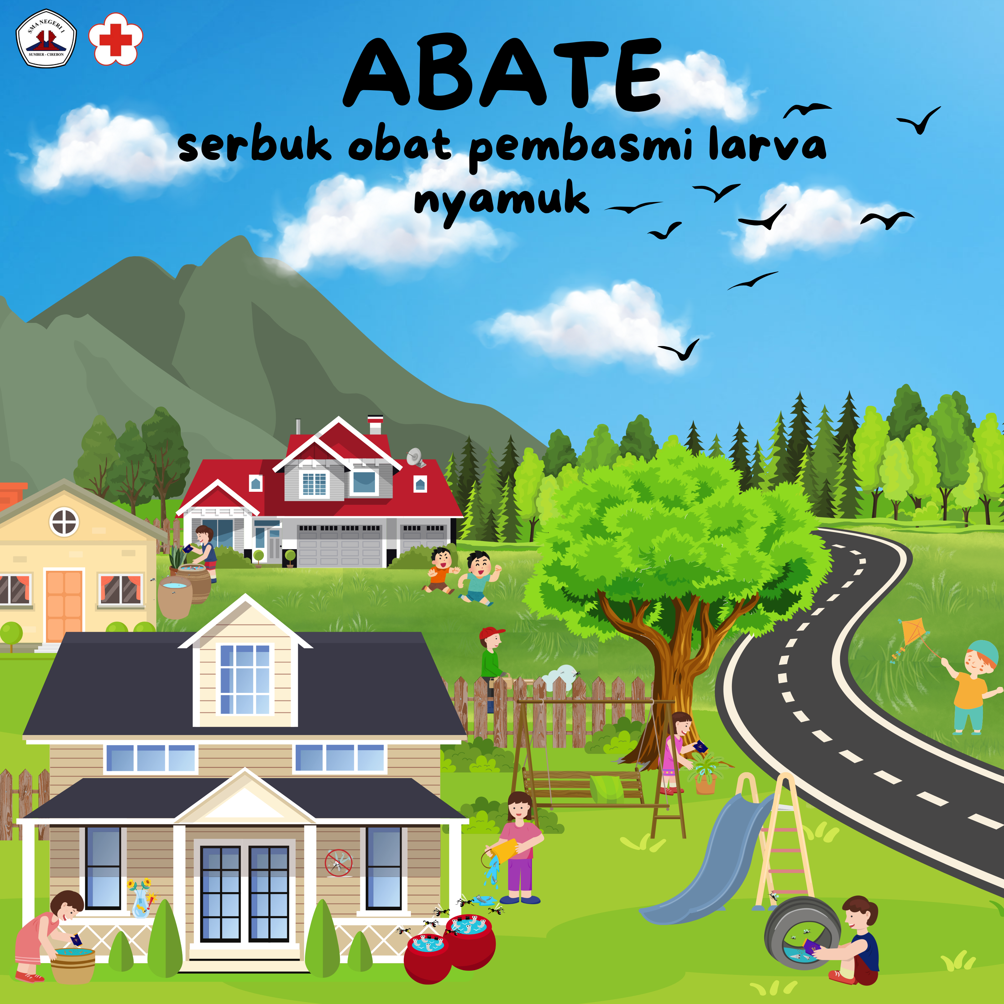 Edukasi ABATE Pembasmi Nyamuk